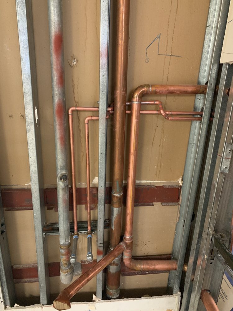 Copper pipes